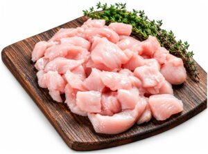 chicken thigh diced